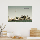 Toronto skyline poster (Keuken)