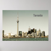 Toronto skyline poster (Voorkant)
