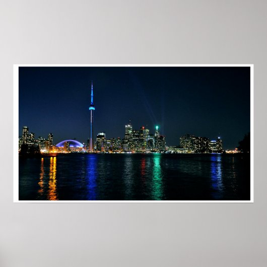 Toronto Skyline Poster (Voorkant)