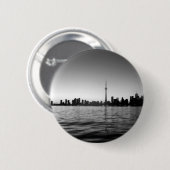 Toronto skyline ronde button 5,7 cm (Voorkant /achterkant)