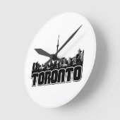 Toronto Skyline Ronde Klok (Hoek)