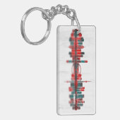 Toronto Skyline Sleutelhanger (Voorkant Links)