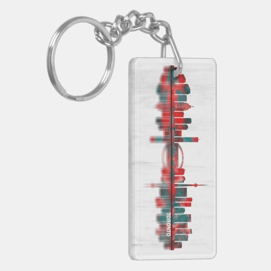 Toronto Skyline Sleutelhanger (Voorkant Links)