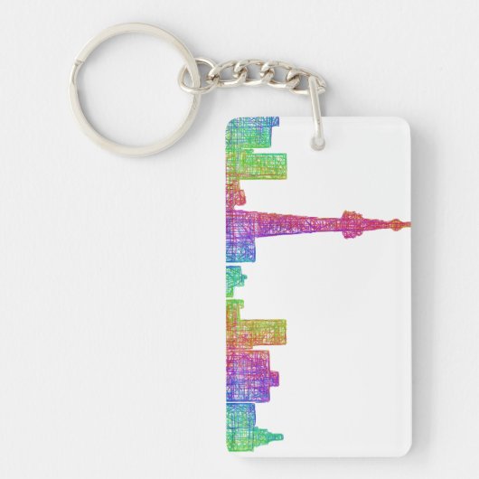 Toronto skyline sleutelhanger (Voorkant)