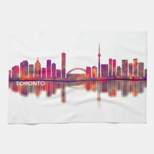 Toronto Skyline Theedoek