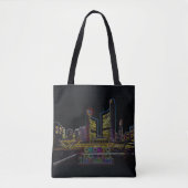 Toronto Skyline Tote Bag (Voorkant)