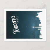 Toronto skyline voor nacht - BRIEFKAART (Voorkant)
