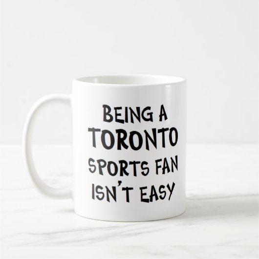 Toronto sportfan, zijnde koffiemok (Links)