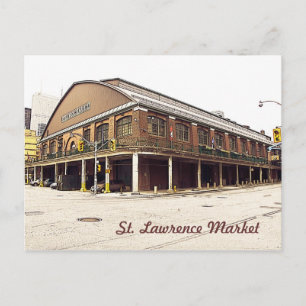Toronto St. Lawrence Market Briefkaart