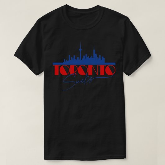 Toronto Sucks Retro Style Design T-shirt (Design voorkant)