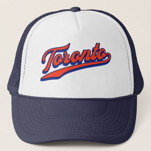  Toronto T-shirt – Retro City Style Trucker Pet (Voorkant)