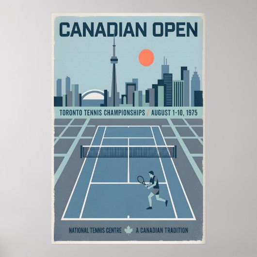 Toronto Tennistraditie Poster (Voorkant)