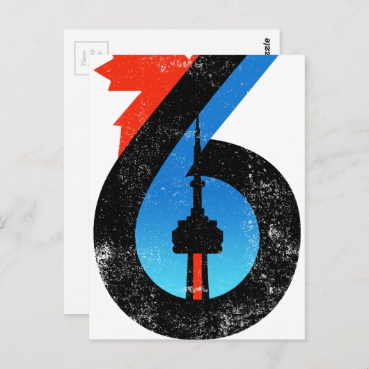 Toronto the Six Briefkaart (Voorkant / Achterkant)