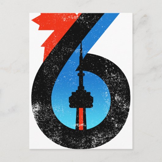 Toronto the Six Briefkaart (Voorkant)