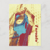 toronto time - old closca by Union station Briefkaart (Voorkant)