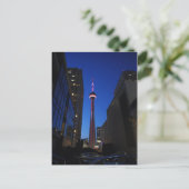 Toronto Tower Night Briefkaart (Staand voorkant)