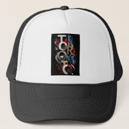 Toronto Urban Fusion 3D Typografie Trucker Pet