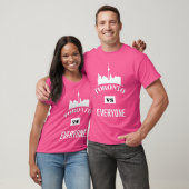 Toronto versus iedereen t-shirt (Unisex)