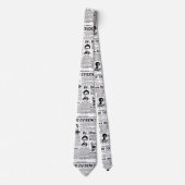 Toronto vintage krant stropdas (Voorkant)