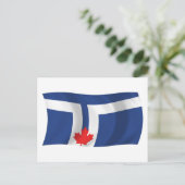 Toronto Vlag Ansichtkaart Briefkaart (Staand voorkant)