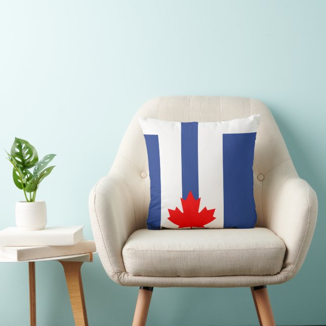 Toronto-vlag op MoJo-kussen Kussen (Stoel)