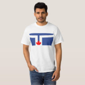 Toronto vlag t-shirt (Voorkant volledig)