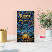 Toronto Voetbal Kunst 2026 Stadionontwerp Acryl Bord (Huwelijk)