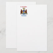 Toronto-wapen Briefpapier (Voorkant / Achterkant)