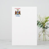 Toronto-wapen Briefpapier (Staand voorkant)
