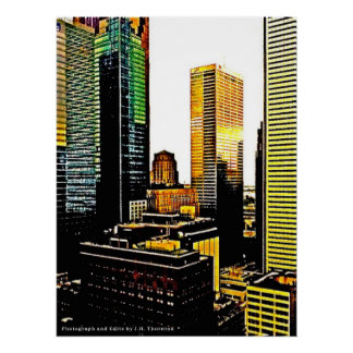 Toronto Wolkenkrabbers Perfect Poster