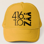 TORONTO YYZ 416 CANADA TRUCKER PET (Voorkant)