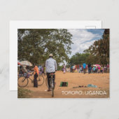Tororo Uganda Market Travel. Aanpassen  Briefkaart (Voorkant / Achterkant)