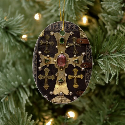 T'oros Roslin-evangelies Keramisch Ornament (Boom)