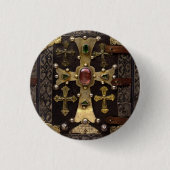 T'oros Roslin Gospels Ronde Button 3,2 Cm (Voorkant)