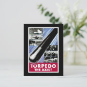 Torpedo de as briefkaart (Staand voorkant)