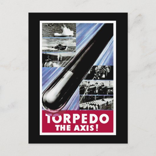 Torpedo de as briefkaart (Voorkant)