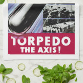 Torpedo de as theedoek (Gevouwen)