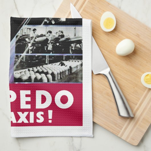 Torpedo de as theedoek (Quarter Fold)