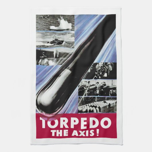 Torpedo de as theedoek (Verticaal)
