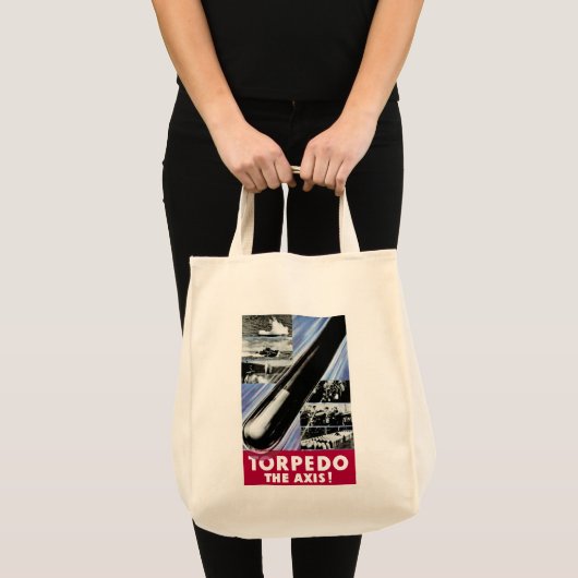 Torpedo de as tote bag (Voorkant (product))