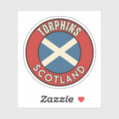Torphins, Schotland Sticker (Vel)