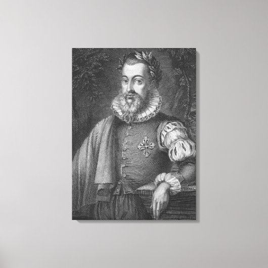 Torquato Tasso Canvas Afdruk (Voorkant)