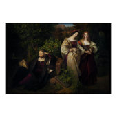 Torquato Tasso en de twee Leonores Perfect Poster (Voorkant)