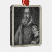 Torquato Tasso Metalen Ornament (Rechts)