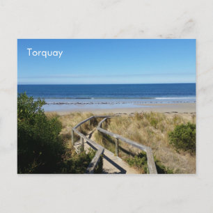 Torquay Beach, Victoria, Australië Briefkaart