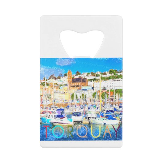 Torquay Creditkaart Flessenopener (Voorkant)