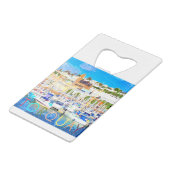 Torquay Creditkaart Flessenopener (Voorkant Gekanteld)