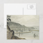 Torquay, Devon, uit deel VIII van 'A Voyage Arou' Briefkaart (Voorkant / Achterkant)