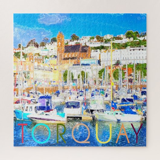 Torquay, Devon, Verenigd Koninkrijk Legpuzzel (Verticaal)