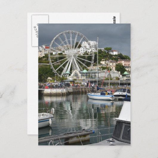 Torquay Ferris Wheel, Devon, England Briefkaart (Voorkant / Achterkant)